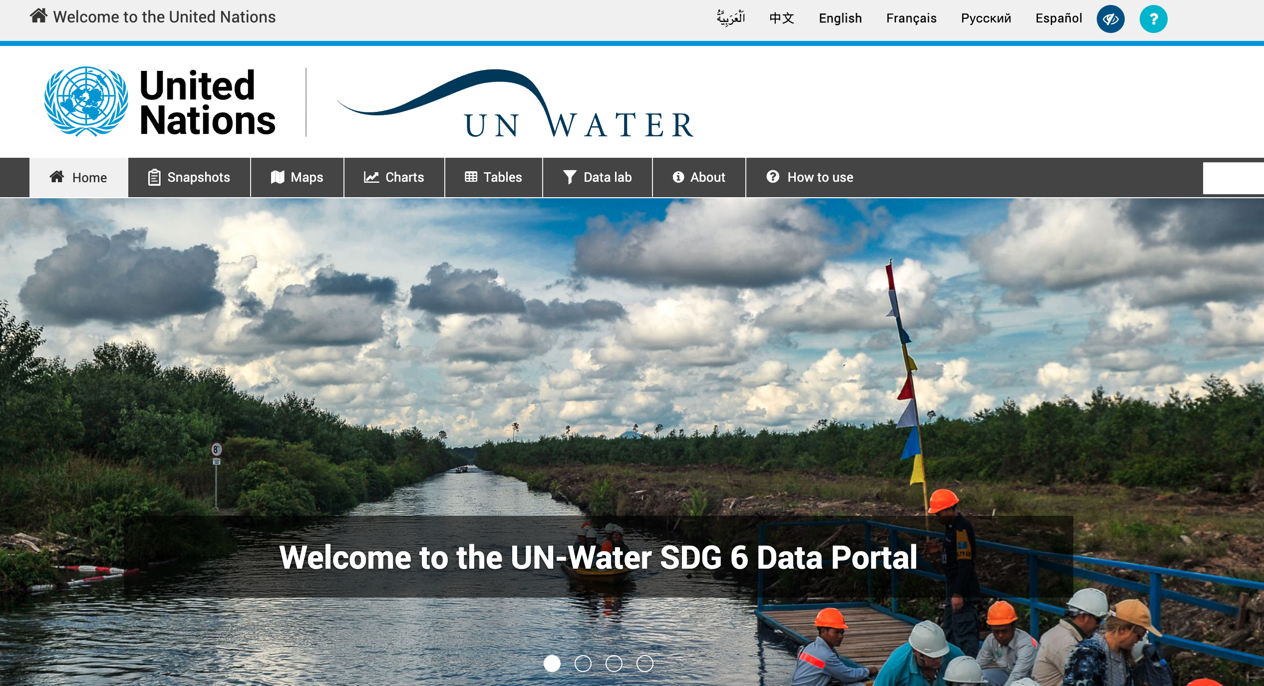 UN Water SDG6 Portal